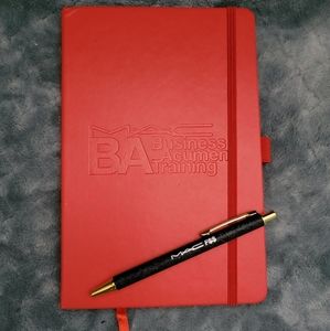 MAC COSMETICS Journal notebook & pen